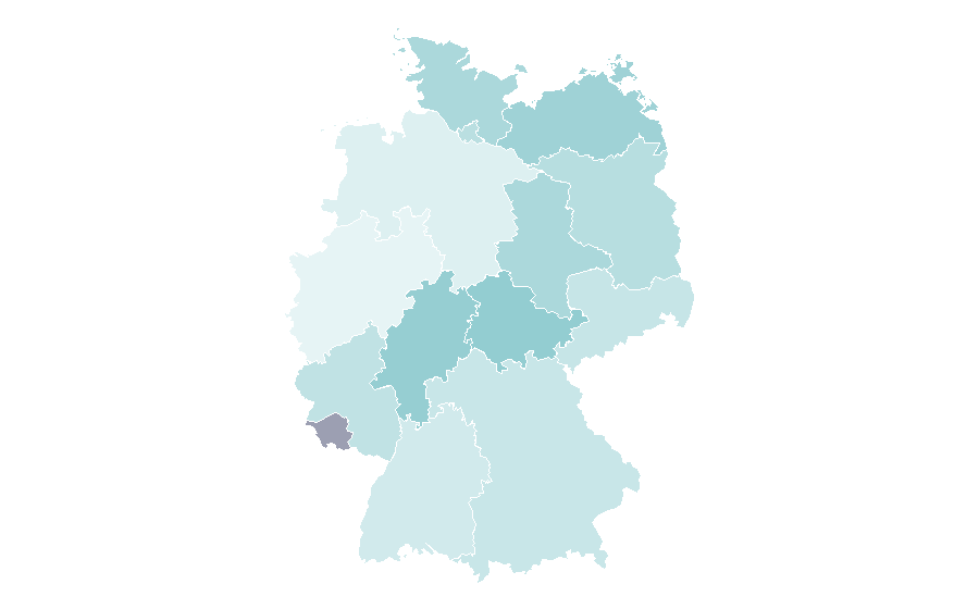 Affinity by region — Environmentalist, Germany