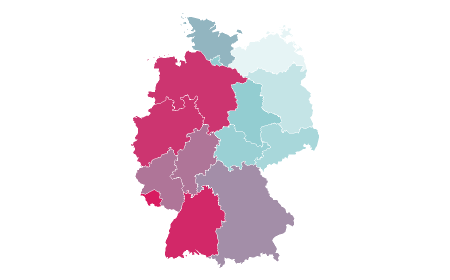 Affinity by region — Eraser, Germany