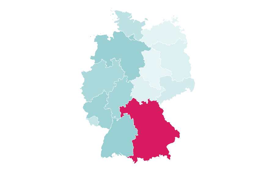 Affinity by region — Erdinger, Germany