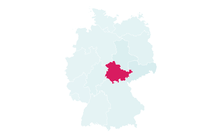 Affinity by region — Erfurt, Germany