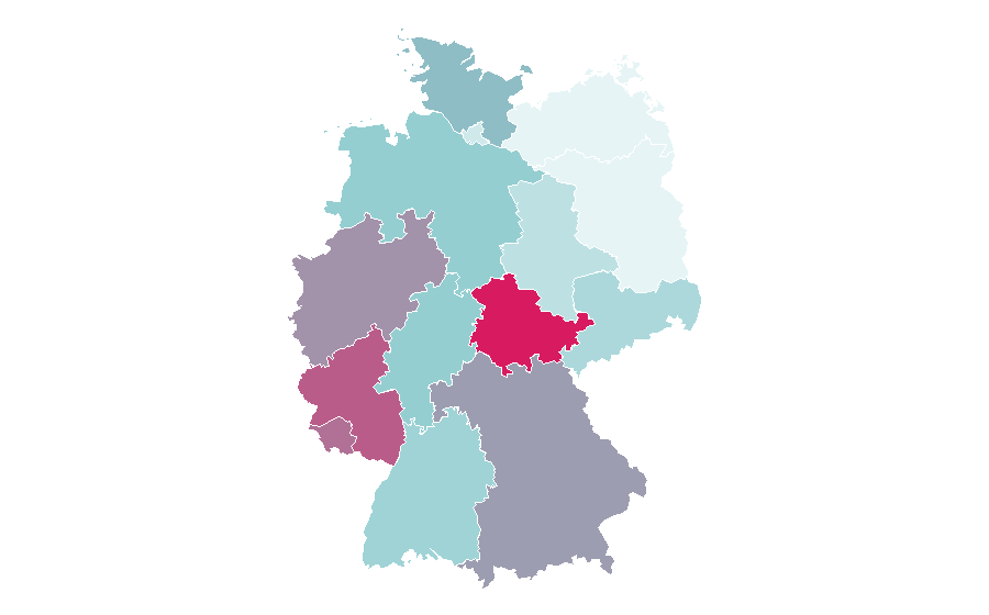 Affinity by region — Eric Clapton, Germany