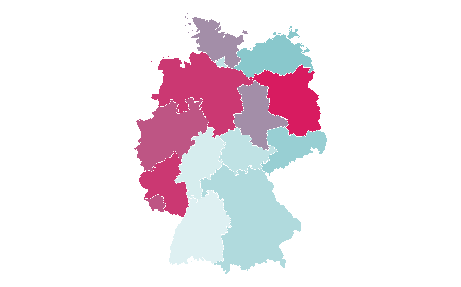 Affinity by region — Eric Dane, Germany