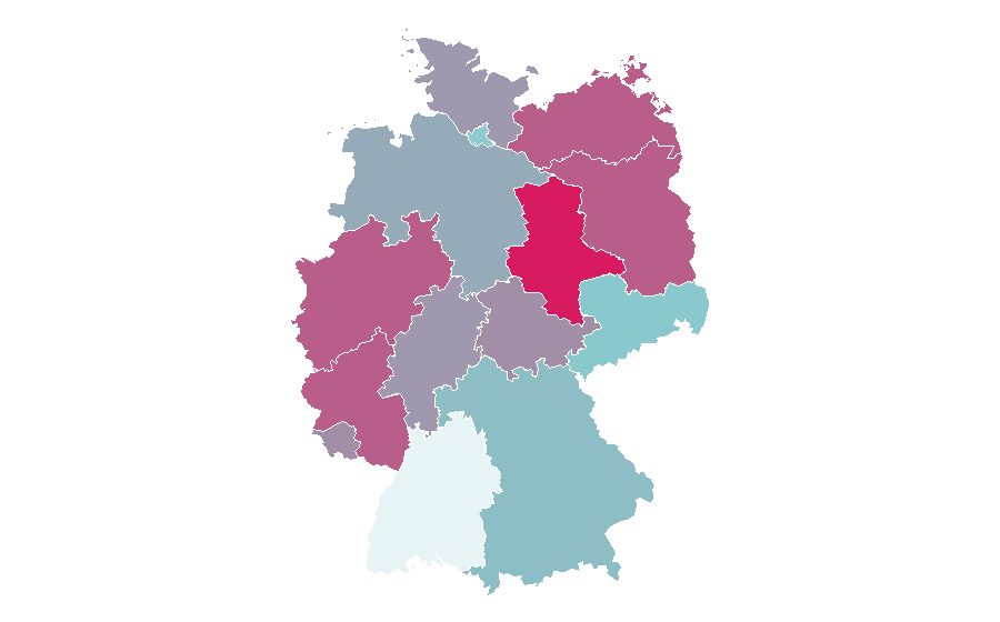 Affinity by region — Eric Roberts, Germany