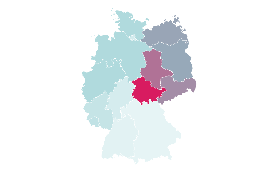 Affinity by region — Eric Stehfest, Germany