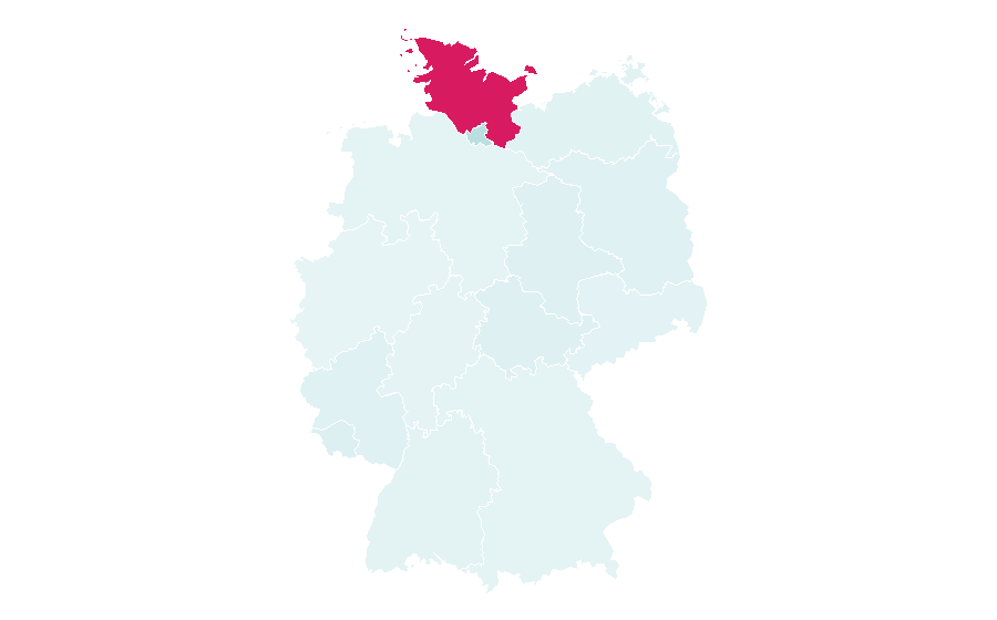 Affinity by region — Erlebniswald Trappenkamp, Germany