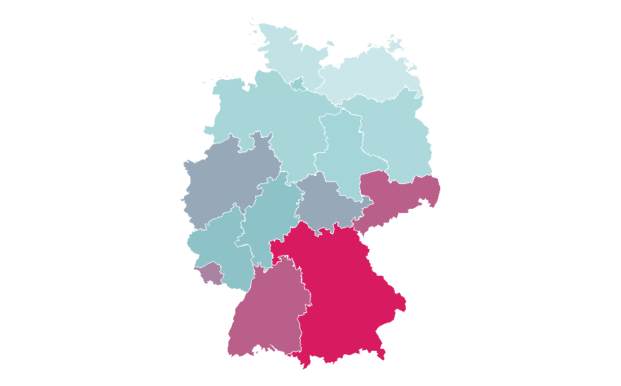 Affinity by region — Eros Ramazzotti, Germany