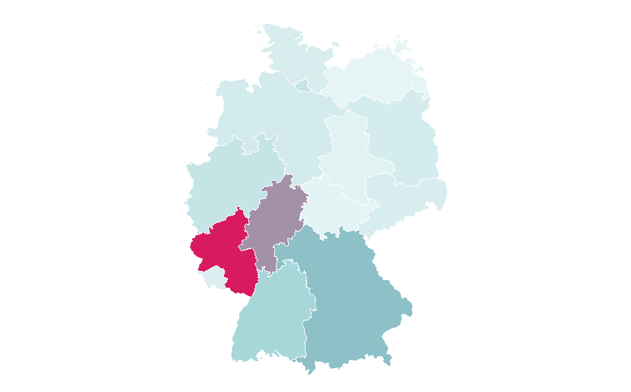 Affinity by region — ESPN, Germany