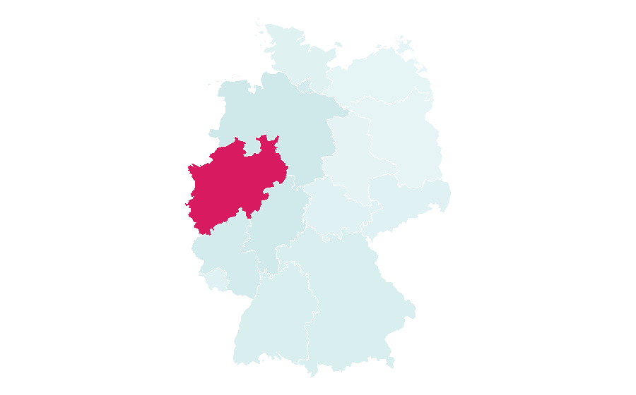 التقارب حسب المنطقة — Essen, ألمانيا