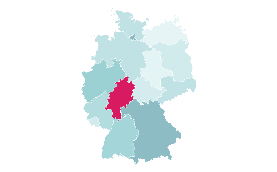 Affinità per regione — Ethiopia, Germania