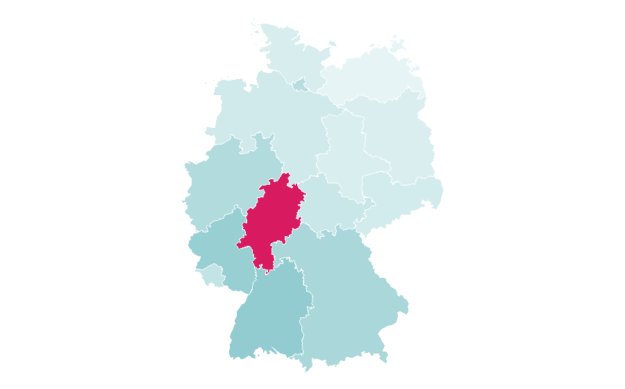 Affinity by region — Ethiopian Airlines, Germany