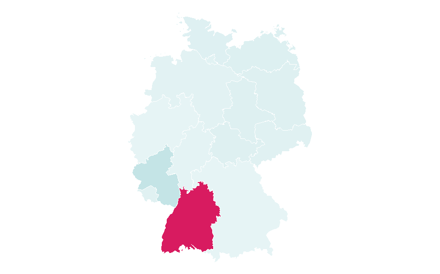 Affinity by region — Ettlinger Tor Karlsruhe, Germany