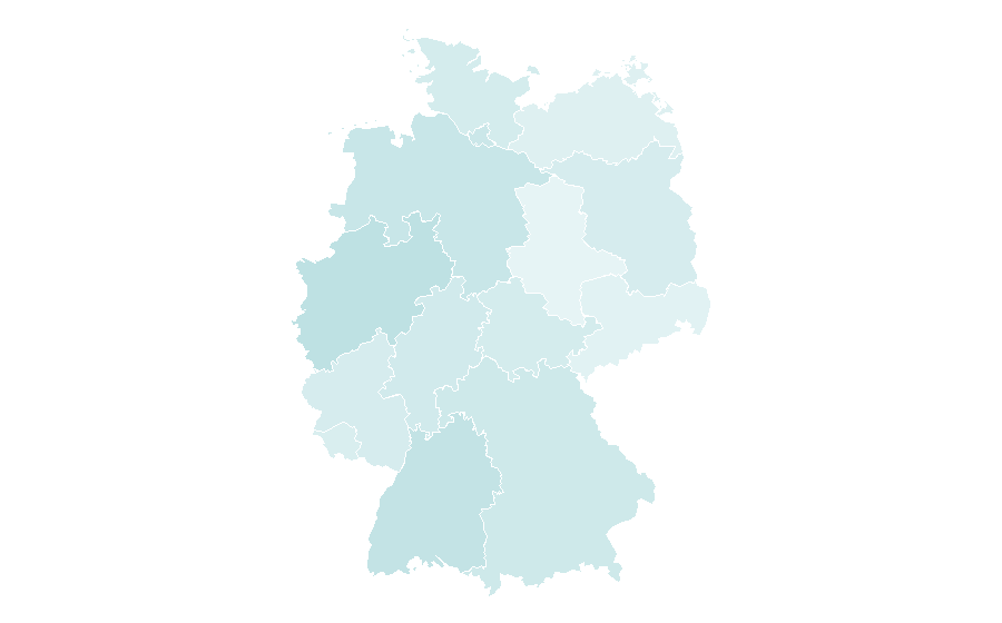 Affinité par région — Eurasia, Allemagne