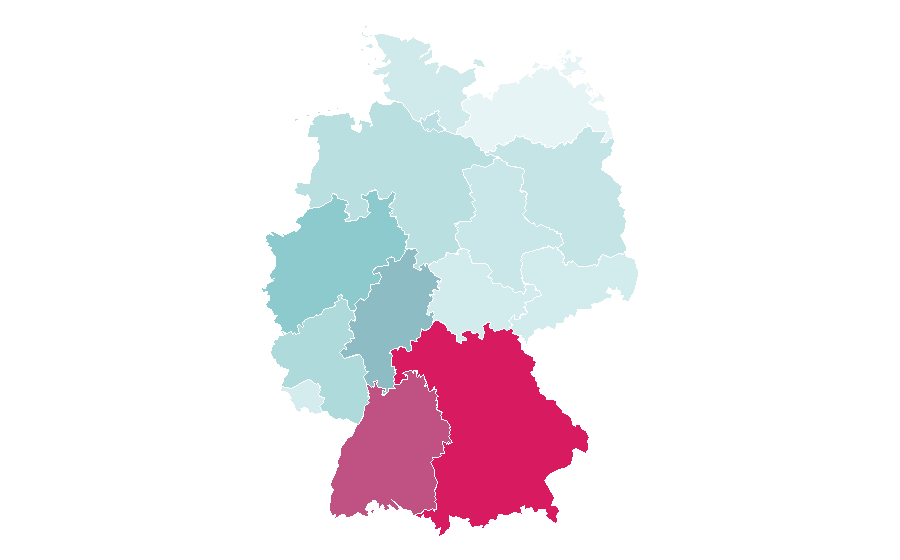 Affinity by region — EuroLeague, Germany