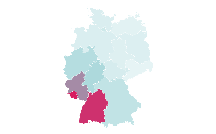 Affinity by region — EuroMillions, Germany