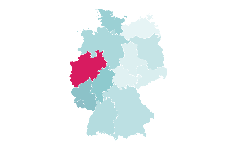 Affinity by region — Europa Versicherungen, Germany