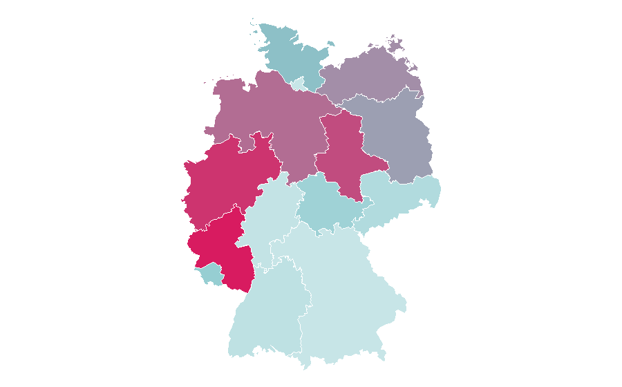 Affinity by region — Eva Benetatou, Germany