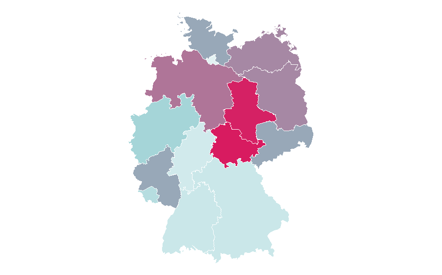 Affinity by region — Eva Habermann, Germany
