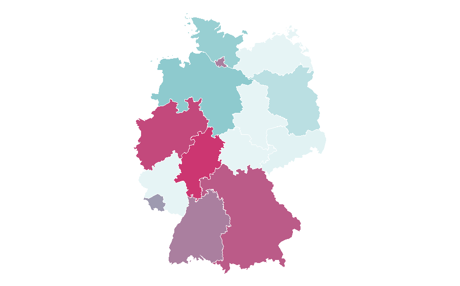 Affinity by region — Eva Longoria, Germany