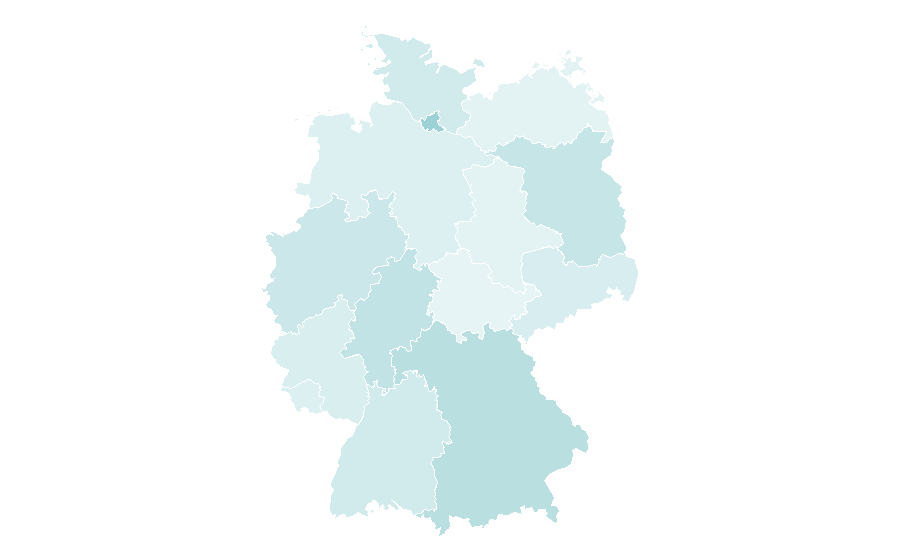 Affinity by region — Eventbrite, Germany