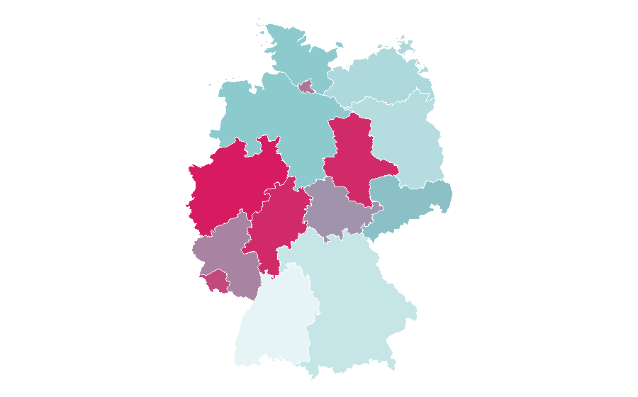 Affinity by region — Evil Dead, Germany