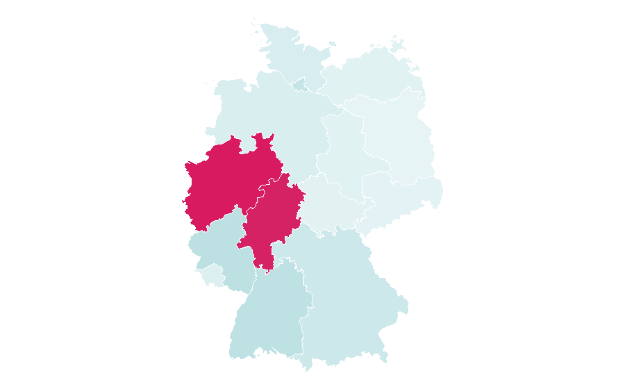 Affinity by region — Evonik, Germany