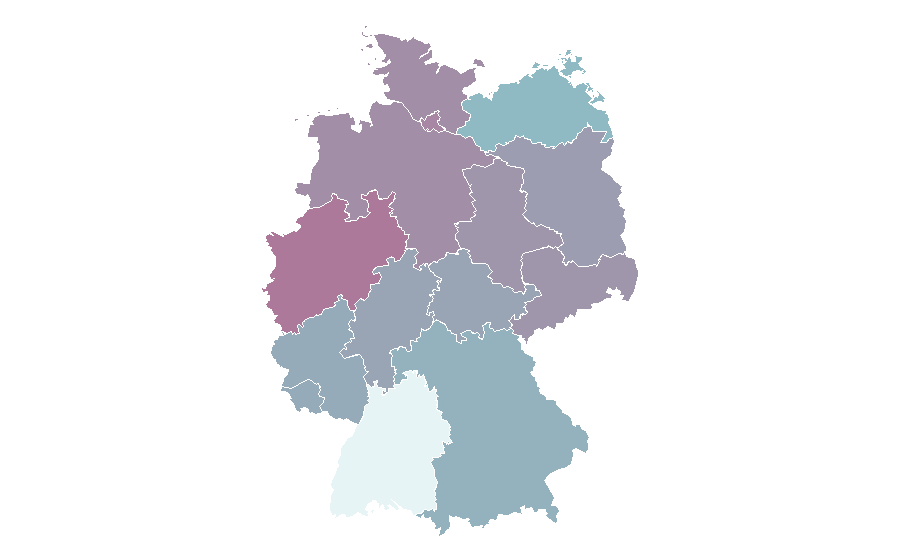 Affinity by region — Ewan McGregor, Germany
