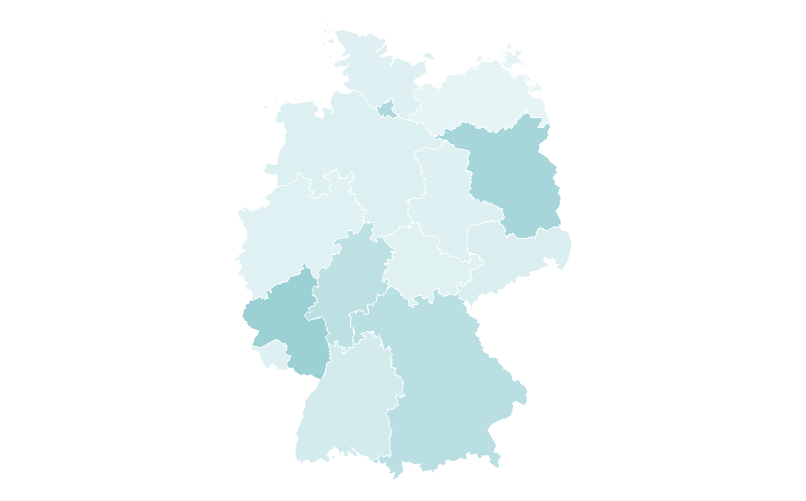 Affinity by region — Exchange, Germany
