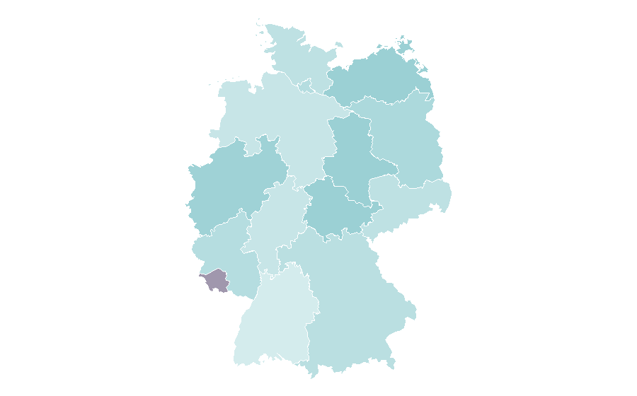 Affinity by region — Exercise machine, Germany
