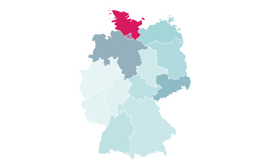 Affinity by region — Extra 3, Germany
