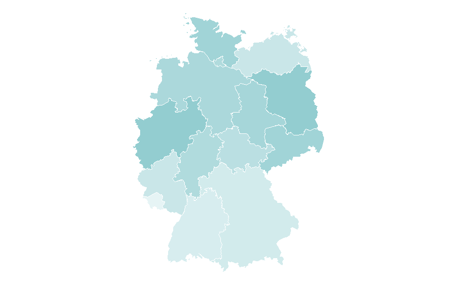 Affinity by region — Ezra Miller, Germany