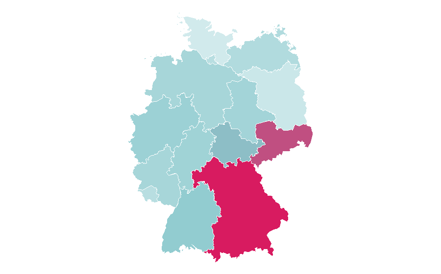 Affinity by region — Falco, Germany