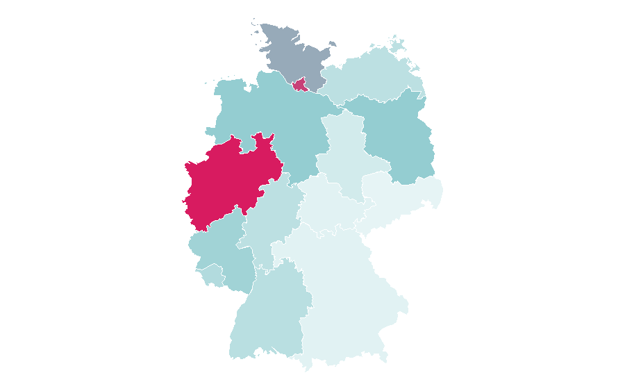 Affinity by region — Fame Fighting, Germany