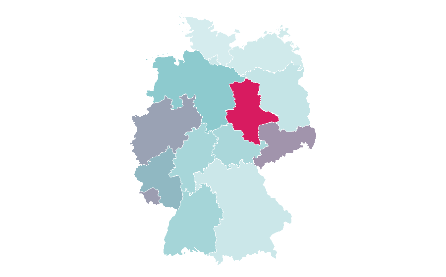 Affinità per regione — Family and consumer science, Germania