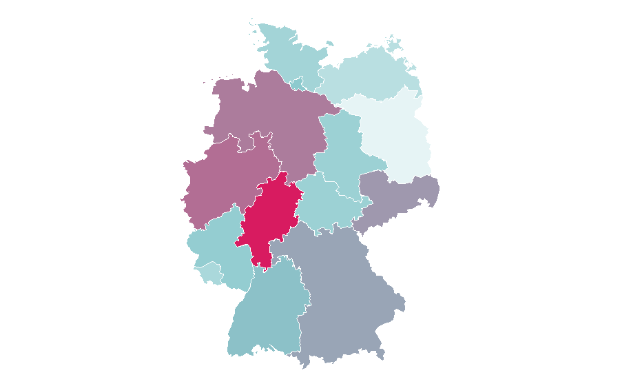 Affinity by region — Family Guy, Germany
