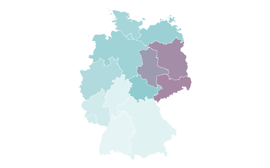 Affinity by region — Farin Urlaub, Germany