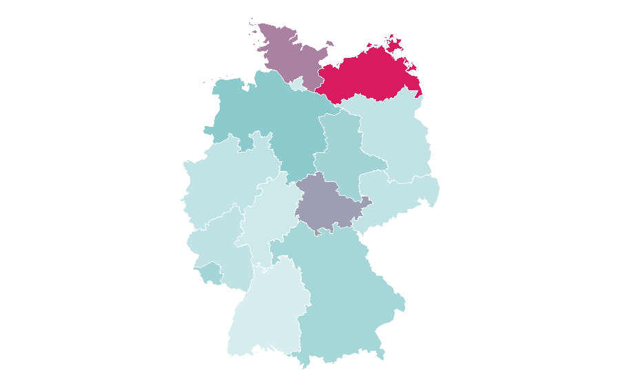 Affinity by region — Farming Simulator, Germany
