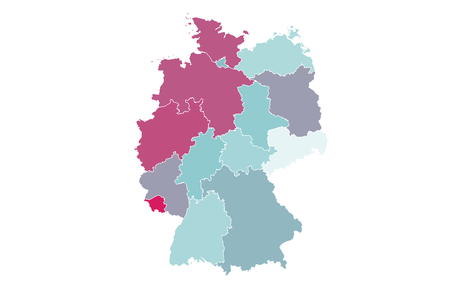 Affinity by region — Farrah Fawcett, Germany