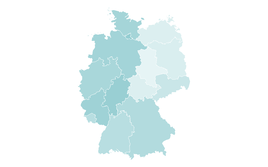 Affinity by region — Fascism, Germany