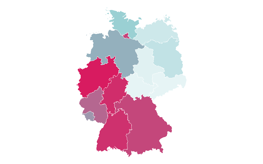 Affinity by region — Fashionette, Germany
