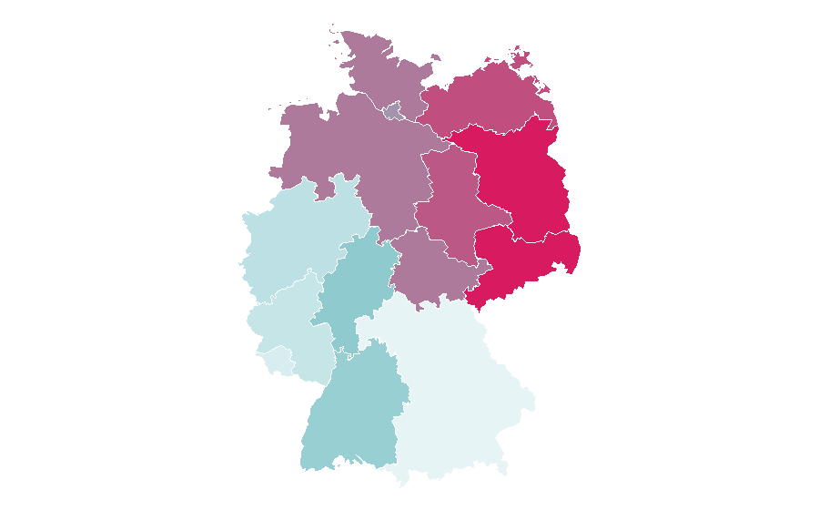 Affinity by region — Fasting, Germany