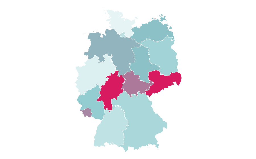 Affinity by region — Faust (opera), Germany