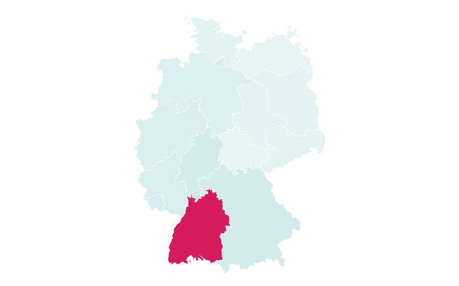 Affinity by region — FC Basel, Germany