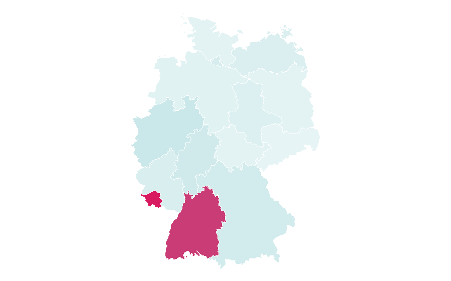 Affinity by region — FC Luzern, Germany