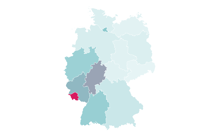 Affinity by region — FC Nantes, Germany