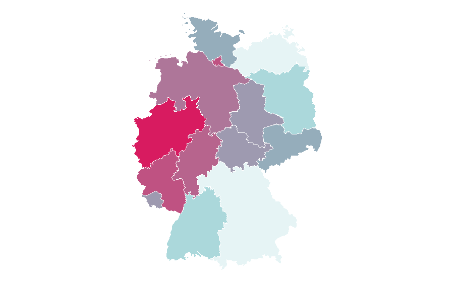 Affinity by region — Febreze, Germany