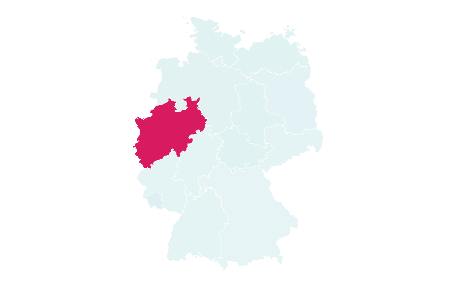 Affinité par région — Felis, Allemagne
