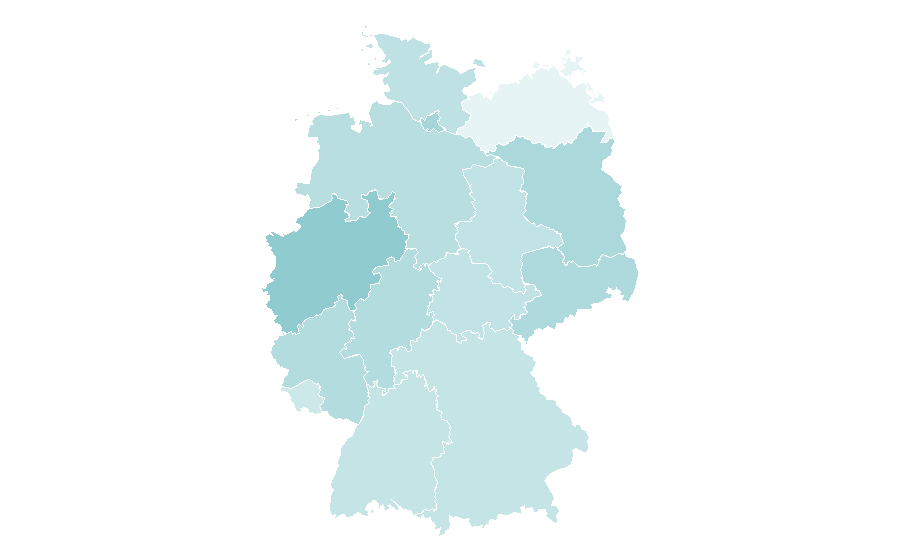 Affinity by region — Felix Banaszak, Germany