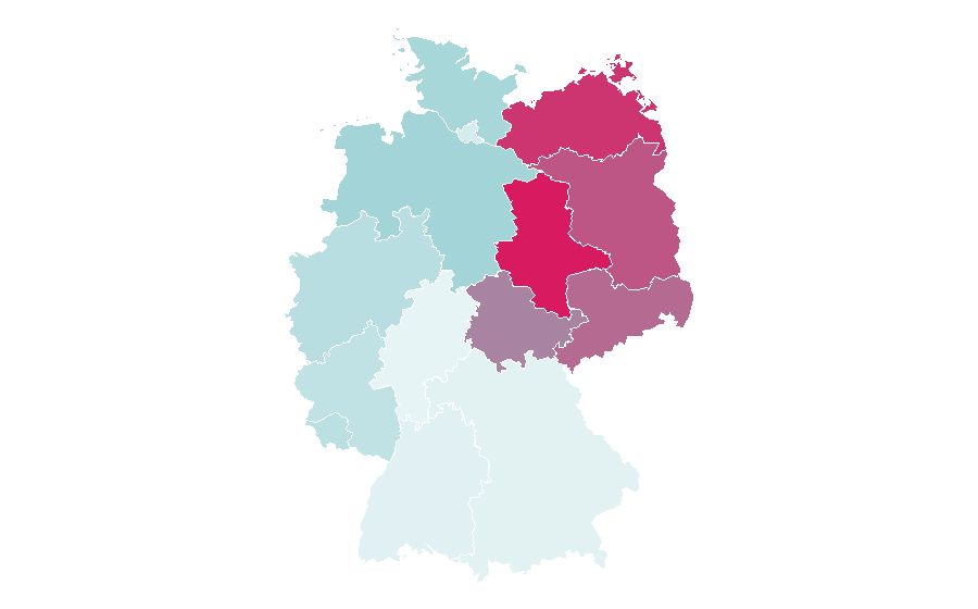 Affinity by region — Felix von Jascheroff, Germany