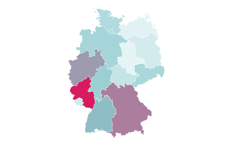 Affinity by region — Felt, Germany