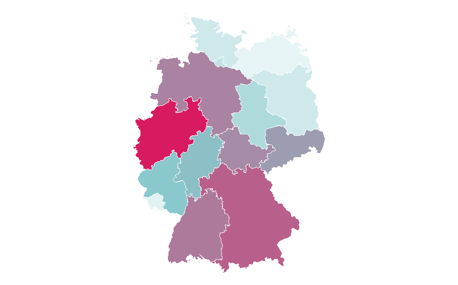 Affinity by region — Femke Kok, Germany